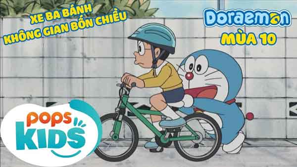 Doraemon-Tập 510-Xe Ba Bánh Không Gian Bốn Chiều